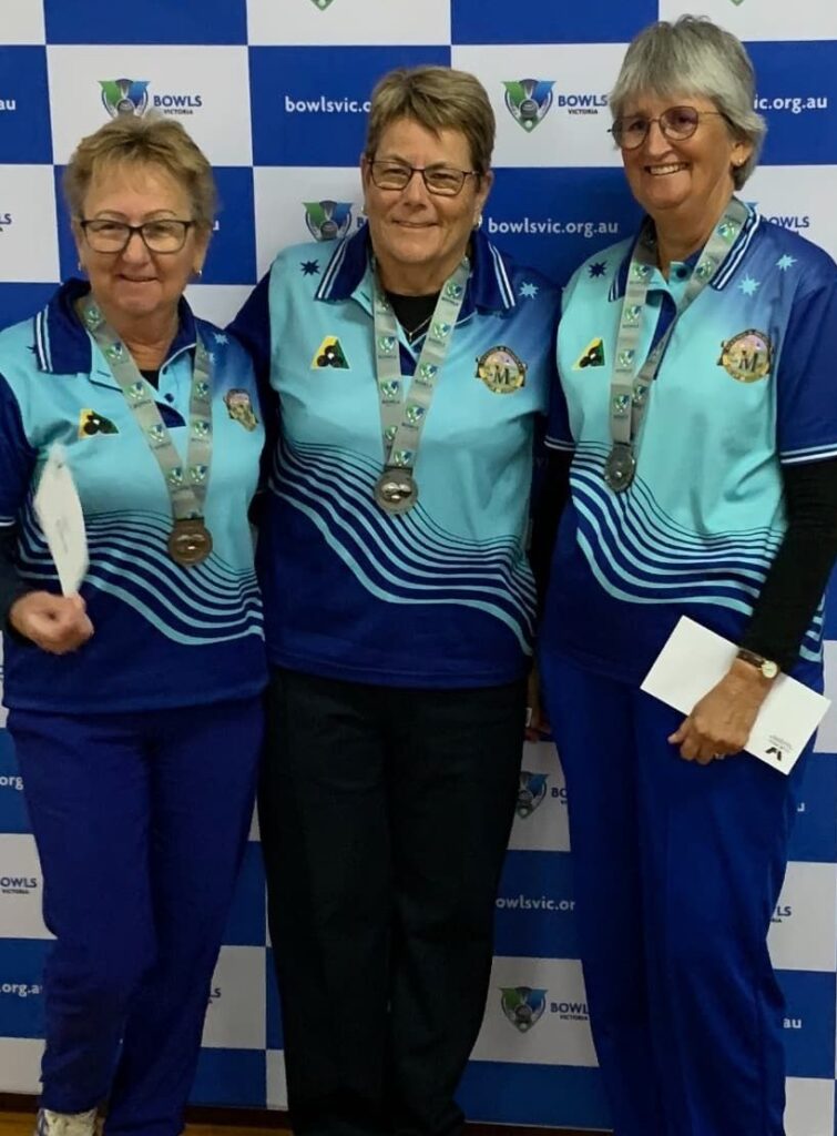 Bowls Vic Women's Triples - Silver to the Girls